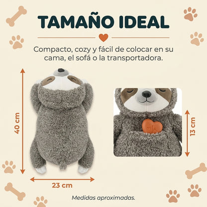 Peluche con Latido Real para Perros - Menos Ansiedad, Más Calma